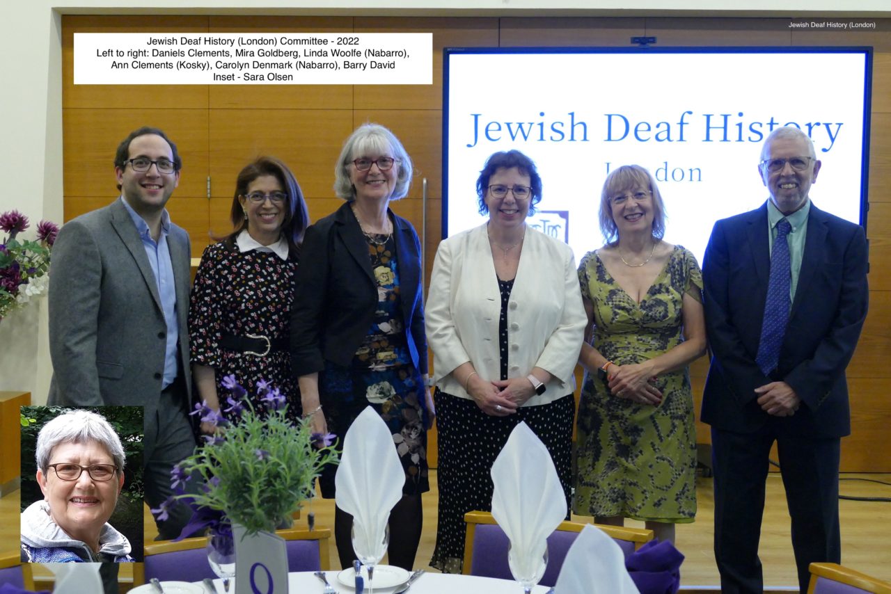 About Us Jewish Deaf History London